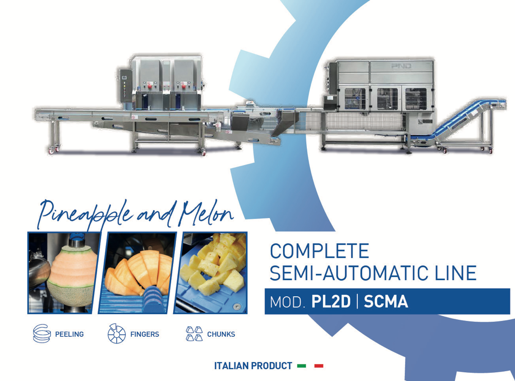 Pnd, leader in fruit processing machinery worldwide