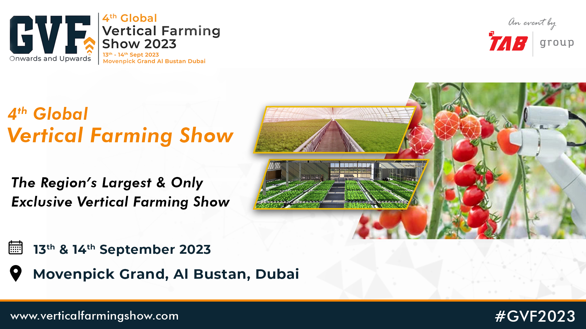 Poised to Become the Leading  Vertical Farming Show in the Middle East, GVF 2023 is Gearing Up Exceptionally